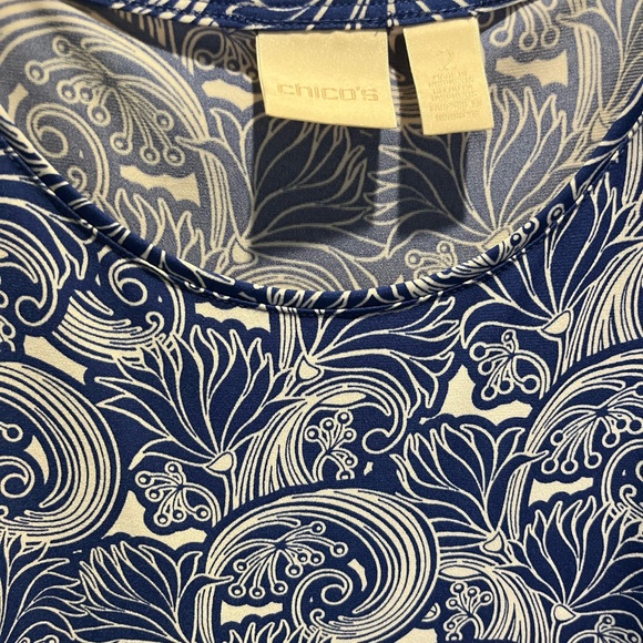 WOMENS CHICO’S 2/L TOP - Picture 2 of 5